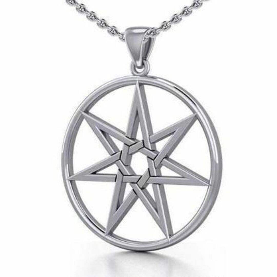 PS Elven Pentacle Septagram Fairy Star