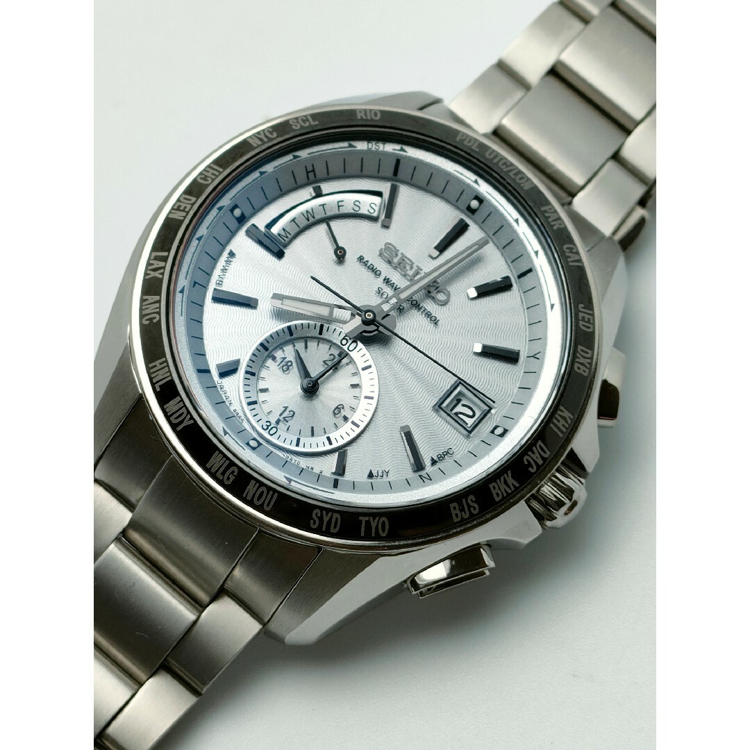 SEIKO - レアモデル セイコー ブライツ 電波ソーラー 軽量チタン 電波
