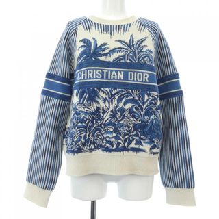 Christian Dior ディオール　ニット　セーター　ブルー