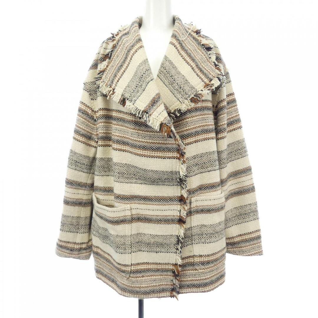 【美品】ISABEL MARANT カシミヤ ウール ヘリンボーン ジャケット