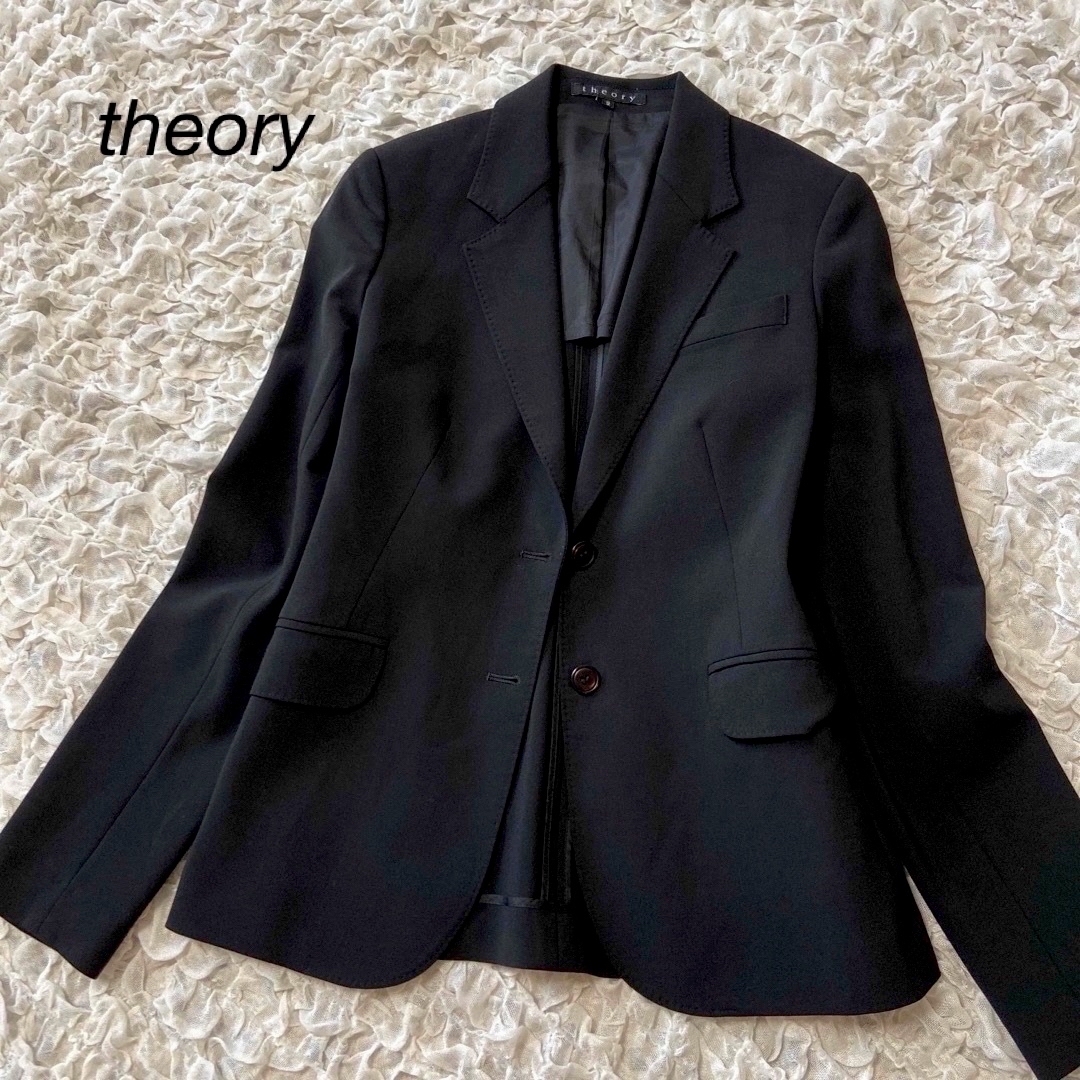 theory - 美品 セオリー ジャケット ブラック 2の通販 by mama1900's ...