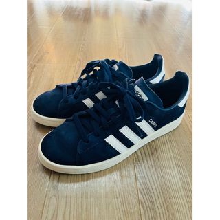 アディダス(adidas)のadidas★キャンパス★25.5cm★ネイビー★スエード(スニーカー)