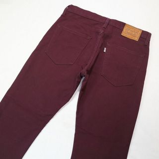 【美品スリム】LEVI'S510 w31 黒 スリム ストレッチ お洒落 秋冬