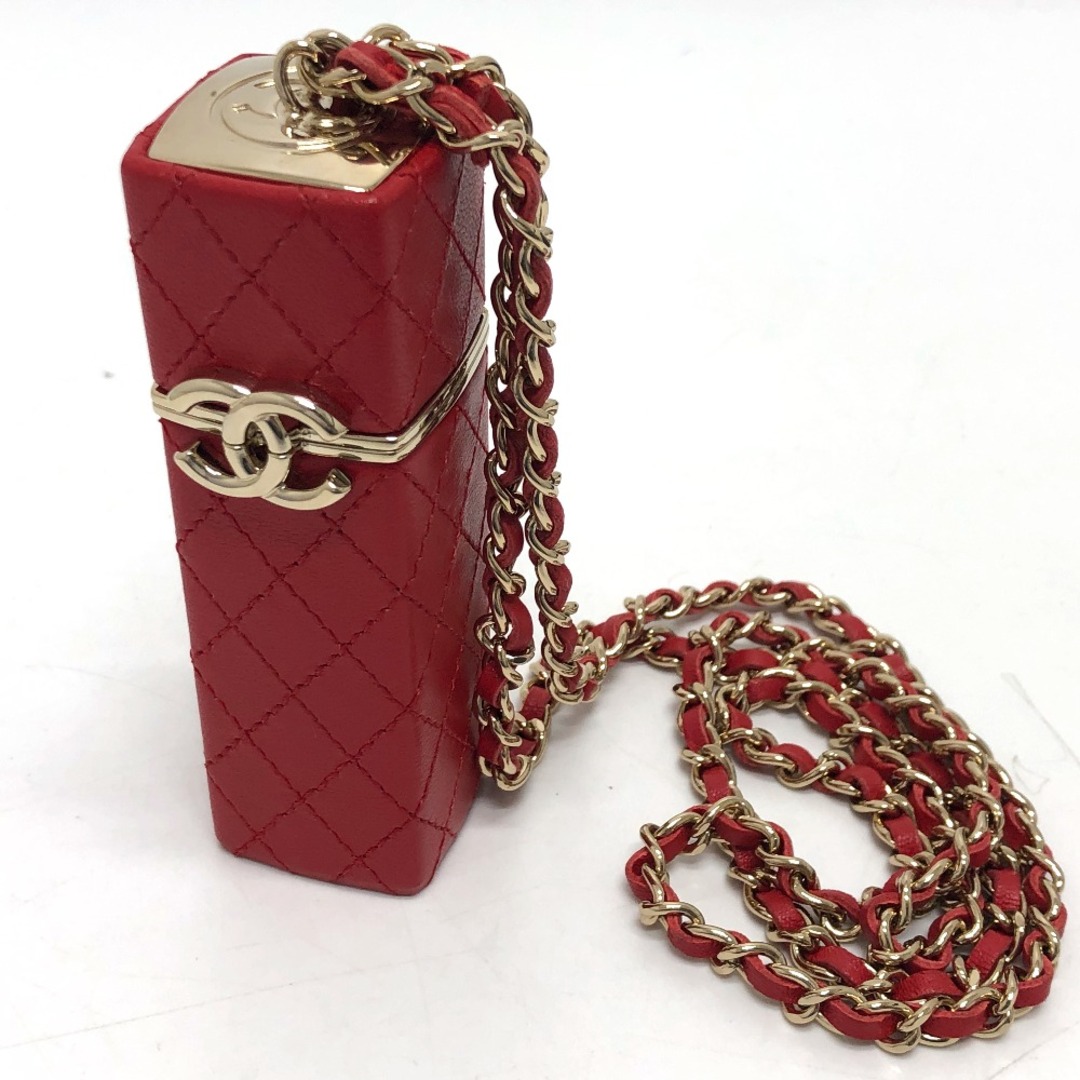 CHANEL - シャネル CHANEL リップケース ココマーク CC チェーン CHANEL - シャネル CHANEL リップケース ココマーク CC チェーン