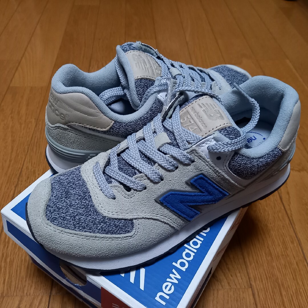 【新品未使用】new balance　ML574VAH　22.5cm