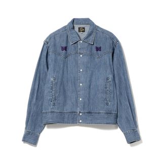 NEEDLES Penny Jean Jacket - Poly Twill Purple Mens XS @needles.jp