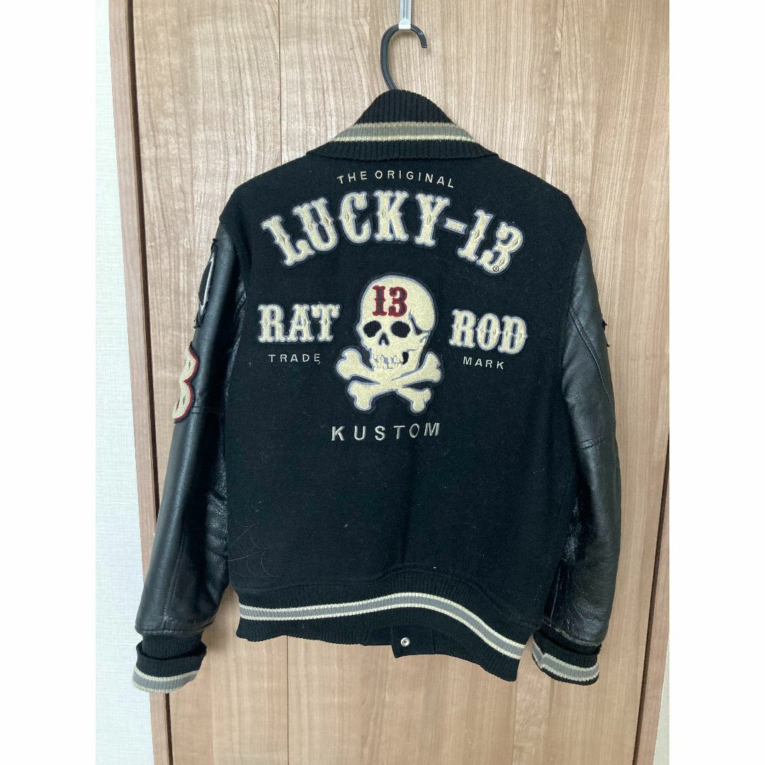 LUCKY13(ラッキーサーティーン)のLucky-13　日本限定モデルスタジャン　スカル メンズのジャケット/アウター(スタジャン)の商品写真