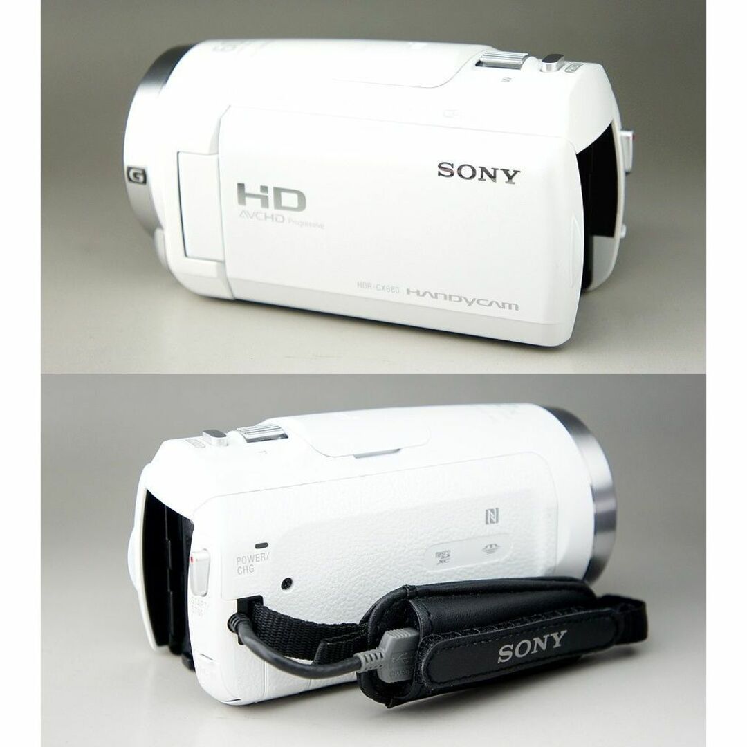SDカードなど お得な3特典付き 極上品 SONY HDR-CX680 保証付の通販 by
