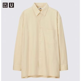 ユニクロ(UNIQLO)の美品 UNIQLO U オーバーサイズシャツ S (シャツ)