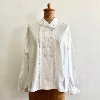 ロキエ(Lochie)のvintage フリルブラウス(シャツ/ブラウス(長袖/七分))