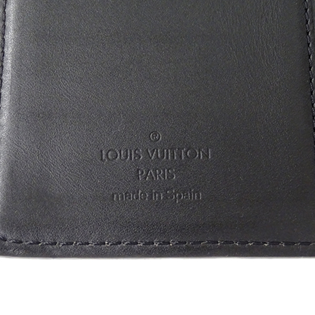 ルイ ヴィトン LOUIS VUITTON 手帳カバー モノグラム マット レディース メンズ ブランド アジェンダ PM ノワール R20932 ブラック 黒 手帳ケース おしゃれ コンパクト 4