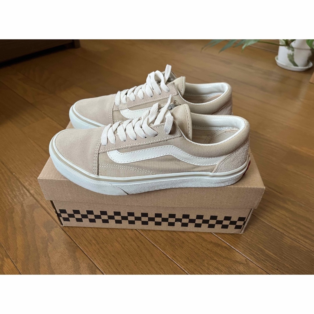 VANS old school ベージュ