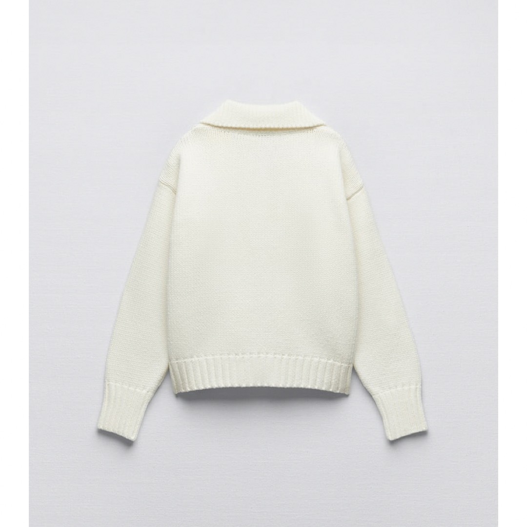 zara ポロネックニットセーター　ニット