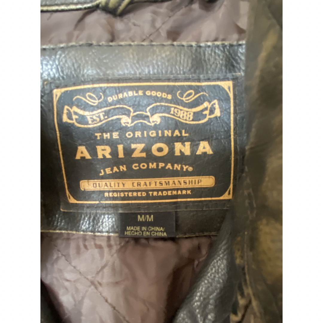 ARIZONA(アリゾナ)のArizona ライダースジャケット メンズのジャケット/アウター(ライダースジャケット)の商品写真