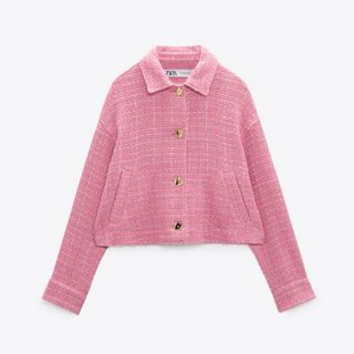 ザラ(ZARA)のZARA　ニットジャケット(カーディガン)