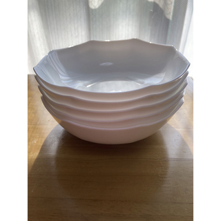 白い皿　アルコパル　皿　21cm(食器)