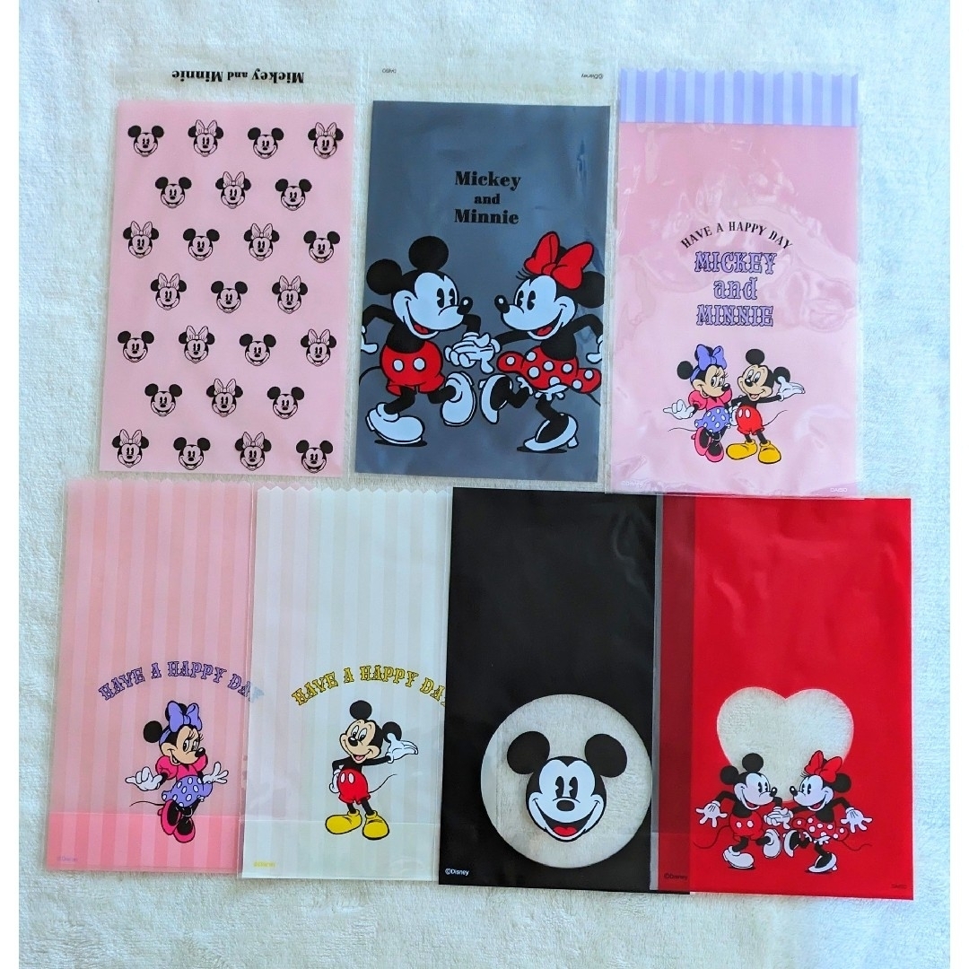 Disney(ディズニー)のディズニー メモ帳 ラッピング袋 ♡ ハンドメイドの文具/ステーショナリー(カード/レター/ラッピング)の商品写真