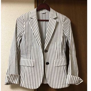 トラサルディ(Trussardi)のトラサルディ　ストライプジャケット　春夏ジャケット　薄手ジャケット(テーラードジャケット)