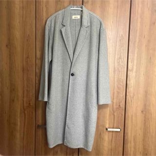 フィアオブゴッド(FEAR OF GOD)のFear of God Essentials Wool Coat Grey L(チェスターコート)