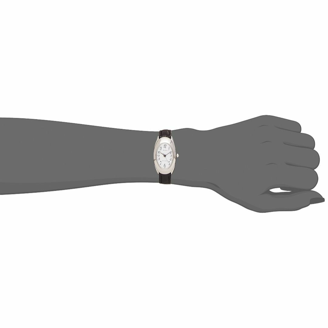 [シチズン Q&Q] 腕時計 アナログ 防水 革ベルト QA03-304 レディ 2