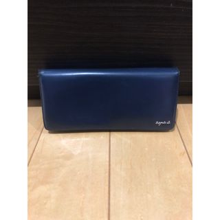 アニエスベー(agnes b.)のお買い得　アニエスベー　agnesb. ネイビー　長財布(長財布)