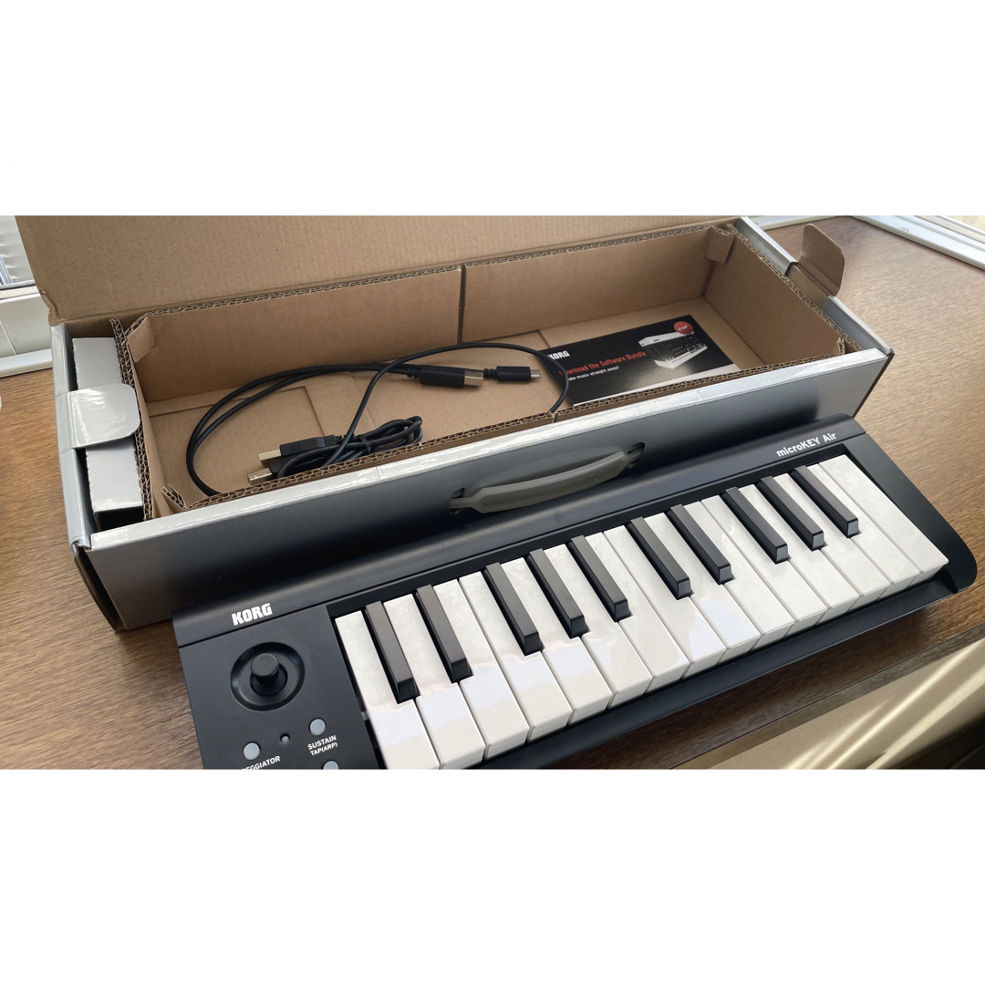 KORG(コルグ)のmicroKEY-25 KORG 25鍵　MIDI KEYBOARD 楽器のDTM/DAW(MIDIコントローラー)の商品写真