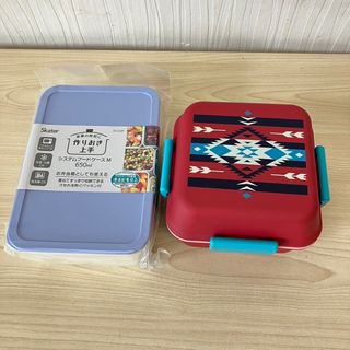 チチカカ(titicaca)の【K4730】未使用 スケーター フードケース チチカカ ランチボックス 2点(弁当用品)