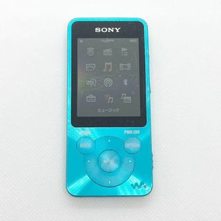 ソニー(SONY)のSONY WALKMAN Sシリーズ NW-S13 ブルー 訳あり ④(ポータブルプレーヤー)