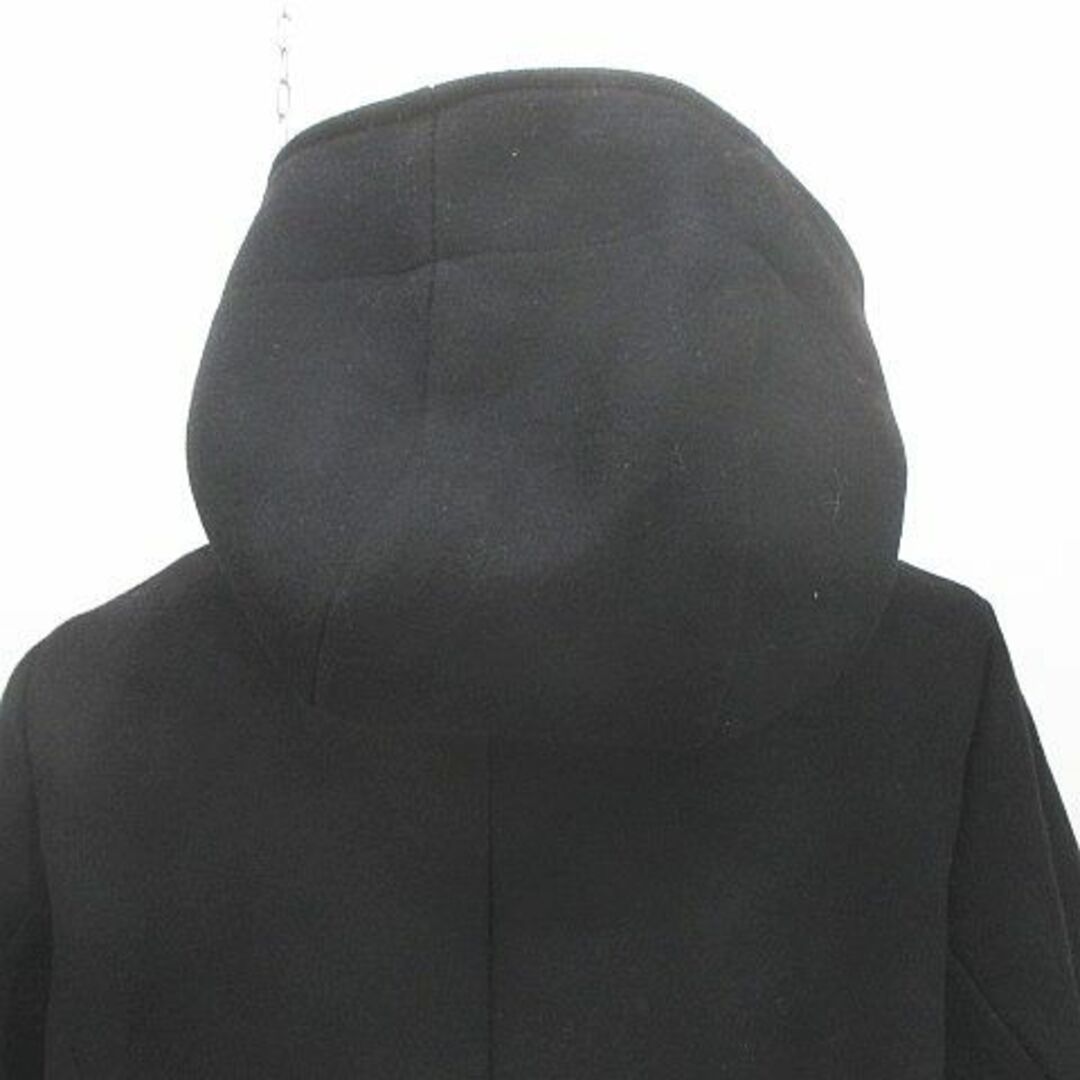 【美品】SLOBE IENA フーデッドコート ブラック 大きめ Lサイズ