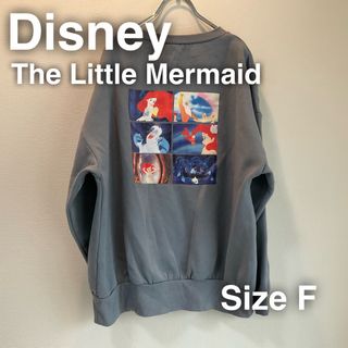 ディズニー(Disney)のDisney The Little Mermaid ディズニー　スウェット　F(スウェット)