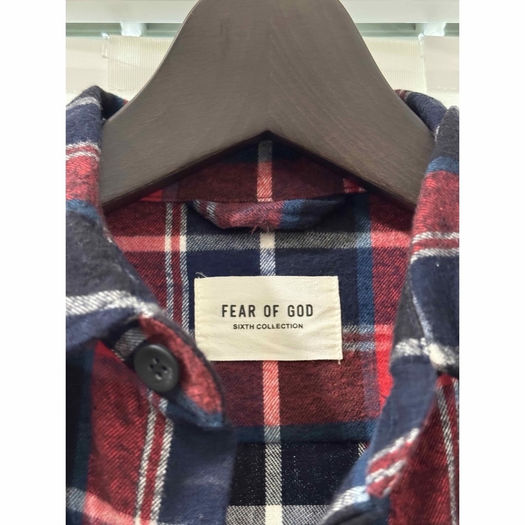 FEAR OF GOD - fear of god 6th フランネルシャツ Lの通販 by ルッチ's ...