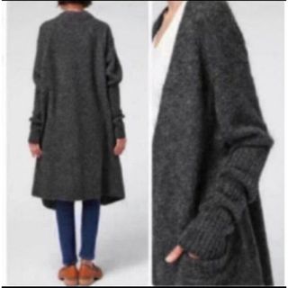 アクネストゥディオズ(Acne Studios)の【お値下げ・超美品】ACNE アクネ モヘア ロングカーディガン(カーディガン)