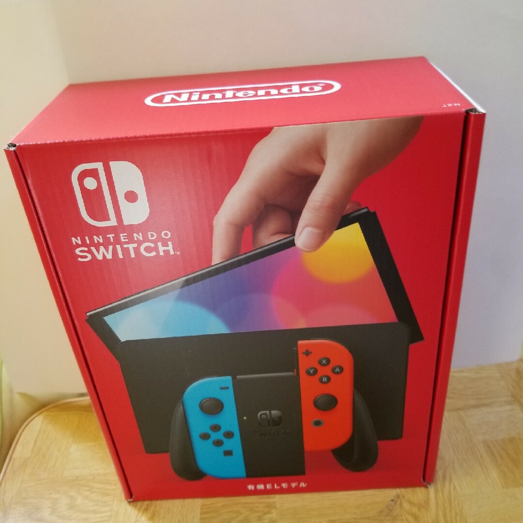 新品Nintendo Switch 有機ELモデル ネオン-