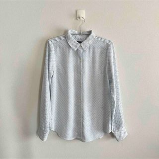 バナナリパブリック(Banana Republic)の【BANANA REPUBLIC】ドッド柄シャツ(シャツ/ブラウス(長袖/七分))