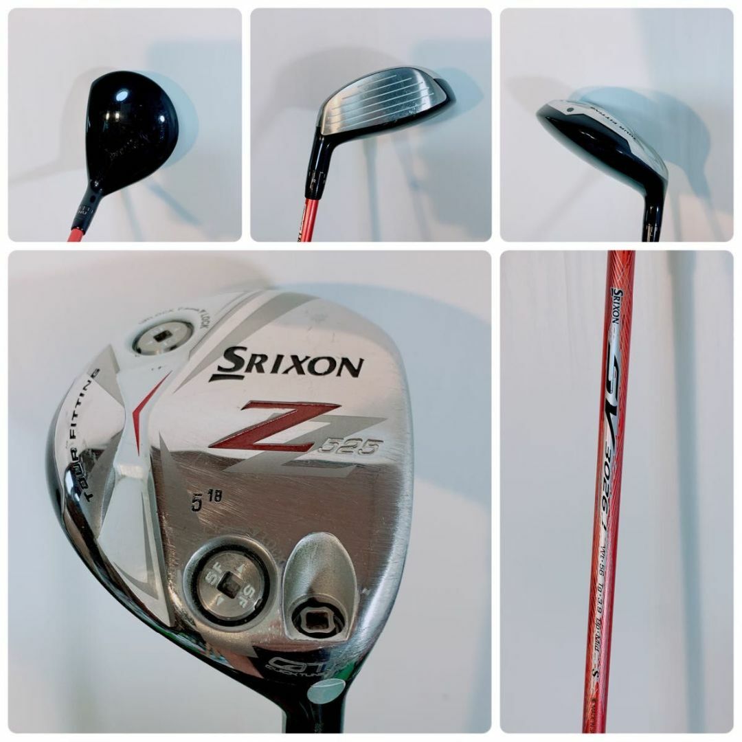 Y5389 SRIXON Z725 スリクソン メンズ 右利き 9本セット S