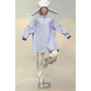 Maison Margiela カジュアルシャツ 38(S位) 水色