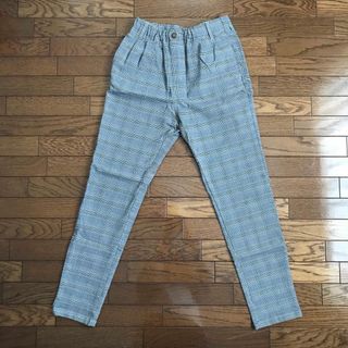 グラソス(GLAZOS)のGLAZOS  グラソス　デーパードパンツ　チェックパンツ　ストレッチ　160(パンツ/スパッツ)