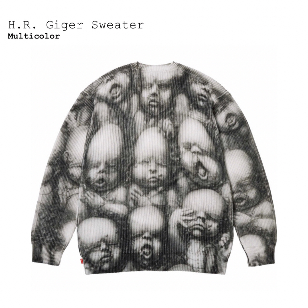 Supreme H.R. Giger Sweater Multi Medium ニット/セーター 数量限定 ...