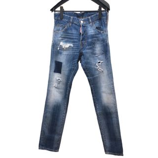 ディースクエアード(DSQUARED2)の　ディースクエアード DSQUARED Cool Guy Jean スキニーデニムパンツ S74LB0615S30342 ブルー コットン メンズ デニムパンツ(デニム/ジーンズ)