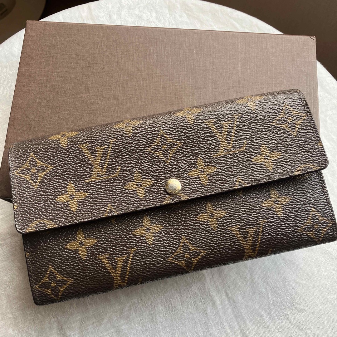 なかなか綺麗♡LOUISVUITTON♡ルイヴィトンモノグラム長財布-