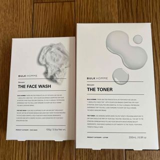 バルクオム(BULK HOMME)のBULKHOMME FACE WASH ,TONER(洗顔料)