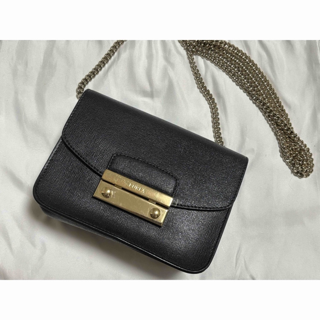 Furla - 【美品】FURLA フルラ ジュリア JURIA メトロポリス ブラック