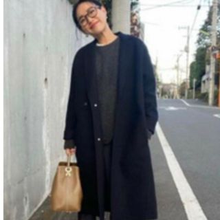 美品】トゥモローランド オーバーサイズ チェスターコート