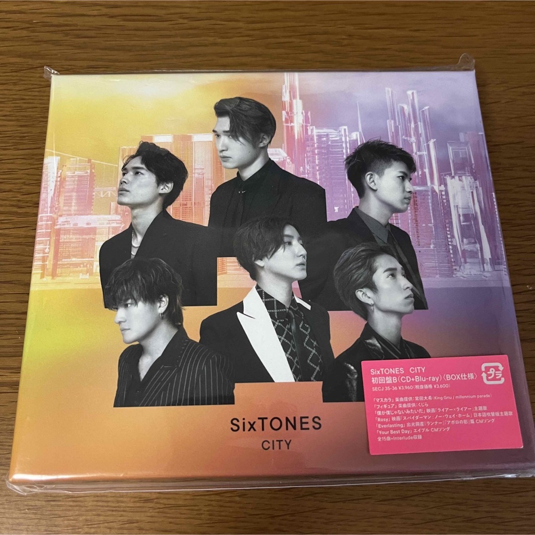 SixTONES CITY A/Bセット（初回盤Blu-ray Disc付） 3