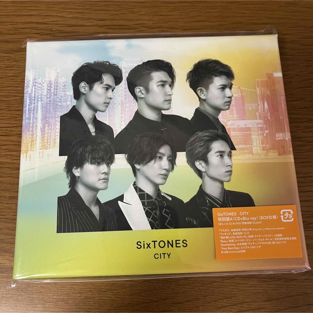 SixTONES CITY A/Bセット（初回盤Blu-ray Disc付） 1