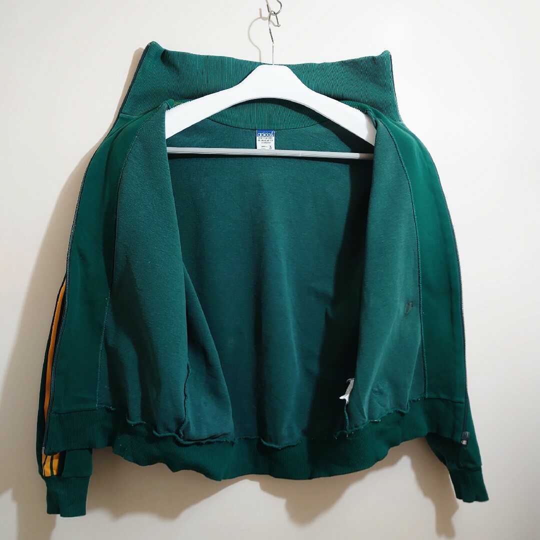 adidas - ☆希少☆美品☆70〜80年代 アディダス ジャージ 緑×黄 adidas - ☆希少☆美品☆70〜80年代 アディダス ジャージ 緑×黄