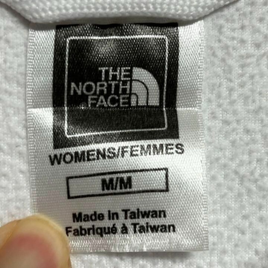 THE NORTH FACE(ザノースフェイス)の☆超人気☆ノースフェイス フリース ボアパーカー ホワイト M ビックロゴ レア レディースのトップス(パーカー)の商品写真