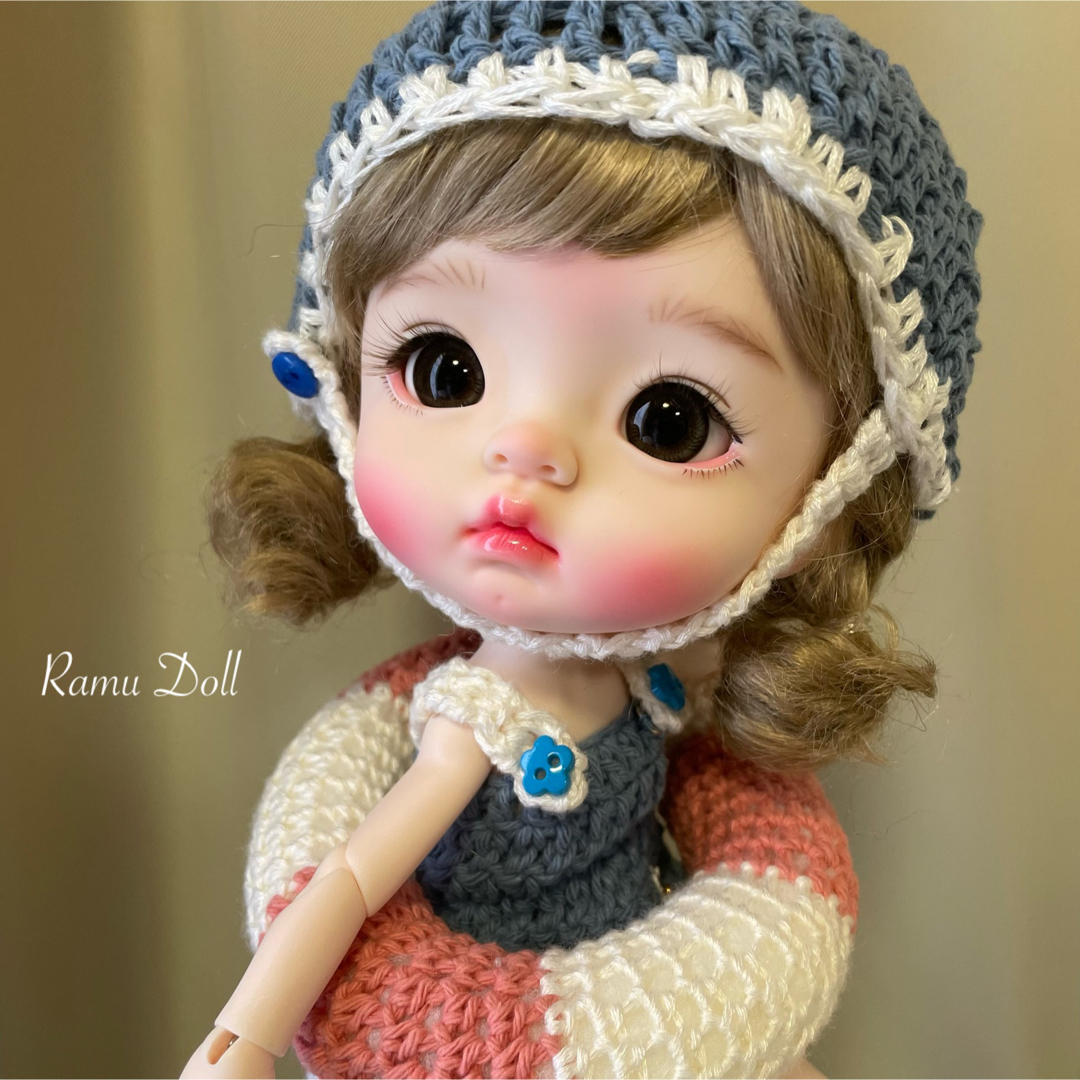 カスタムドール bjd qbaby dayuanbao 風 アウトフィット付きの通販 by