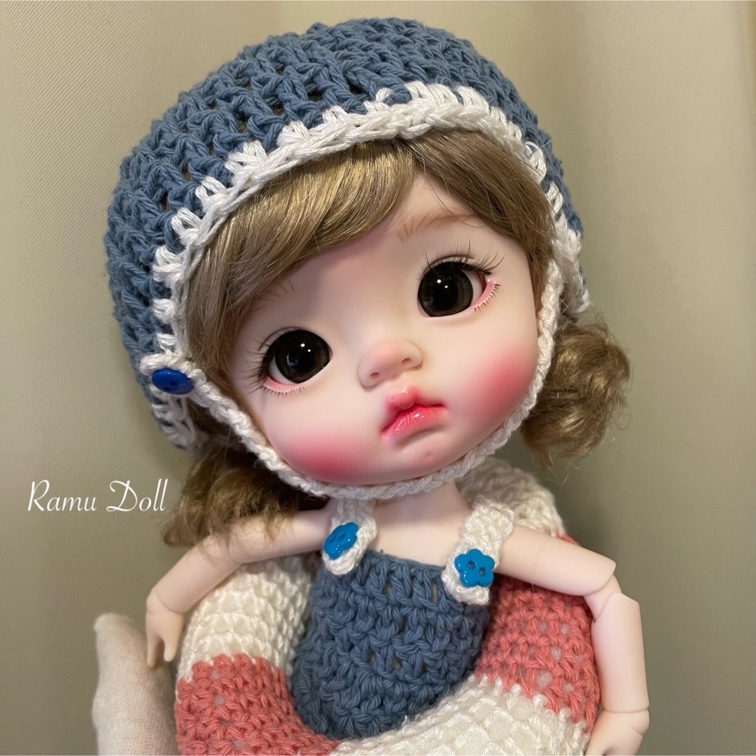 カスタムドール bjd qbaby dayuanbao 風 アウトフィット付きの通販 by