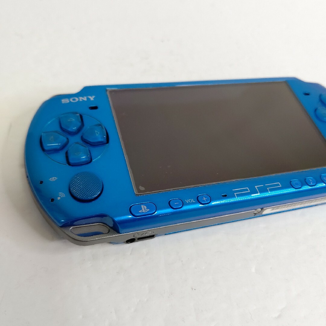 PSP-3000 バイブラントブルー 美品-